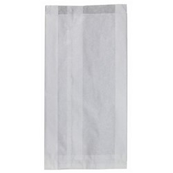 Paper Bag Satchel White No 4 300X150X50mm