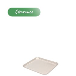 Foam Tray FST White 8x7 Inch