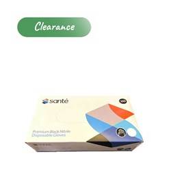 Glove Nitrile Black 5G Powder Free Small