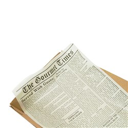 Greaseproof Paper Gourmet Times 400X300mm