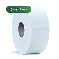 Toilet Tissue 1 Ply Scott Jumbo Roll White 800m