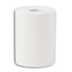 Paper Hand Towel Essentials 1 Ply Roll White 180m x80m