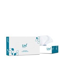 Facial Tissues Essentials 2 Ply 100 Sheets White 