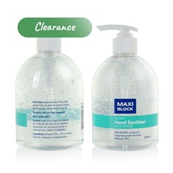 Hand Sanitiser Maxi Block 500ml