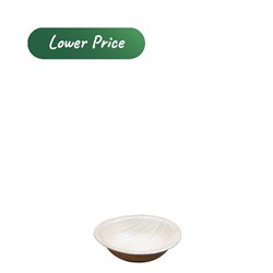 Bowl Dip Round Palm Leaf 100X25mm