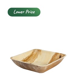 Bowl Dip Square Palm Leaf 180mm