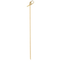 Skewer Wood Knotted 180mm