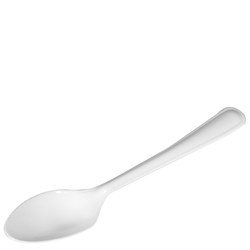 Cutlery Spoon Heavy Duty White 