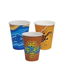 Paper Coffee Cup Core Aqueous Lined Single Wall Keip Series Plastic Free Packing 12 Oz