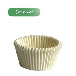 Patty Pan White 38MM X 26 MM