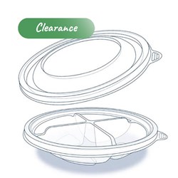 Food Bowl Round Sanplast #11-226 And Lids Set