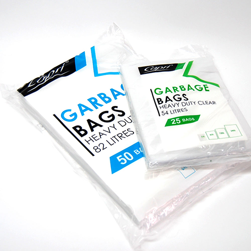 Clear Garbage Bags Envirochoice